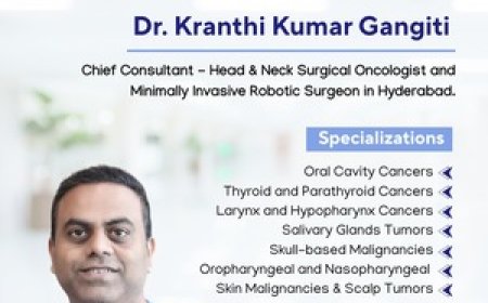 Best Head and Neck Surgeon in Hyderabad – Dr. Kranthi Kumar Gangiti
