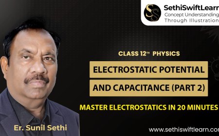 Master Class 12 Physics Chapter 2: Electrostatic Potential and Capacitance with Online Video Lessons