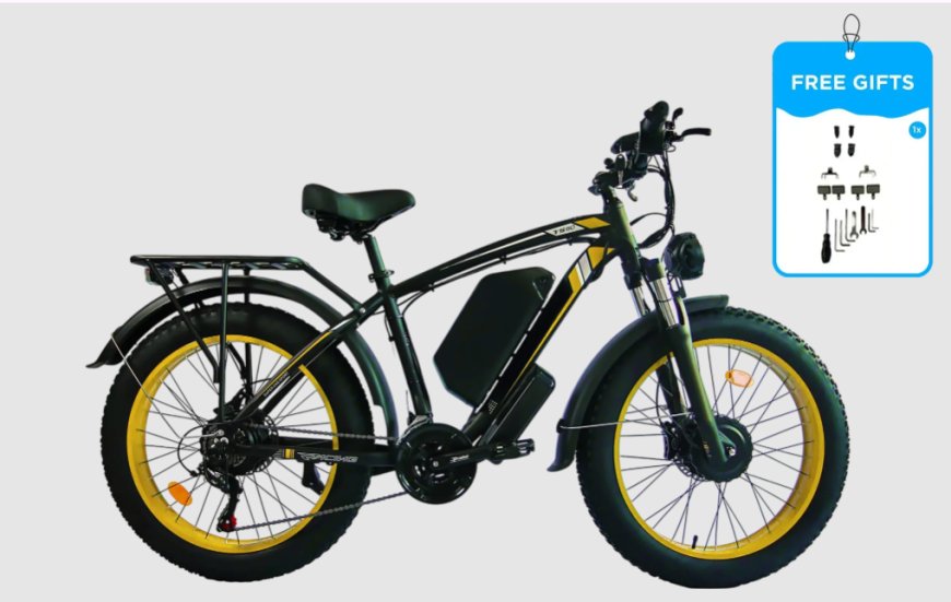 TS60 5000W Fat Tire Electric Bike: Power, Durability, and Versatility Redefined