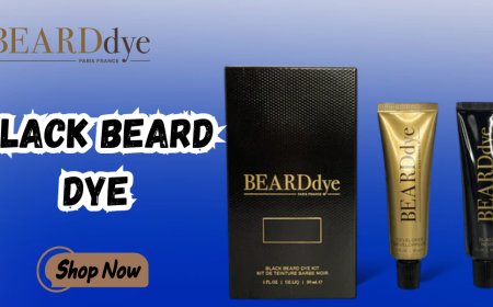 Black Beard Dye for Men by Beard Dye: Redefine Masculinity, Naturally