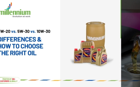 5W-20 Vs 5W-30 Vs 10W-30: Differences & How to Choose the Right Oil