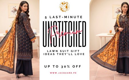5 Last-Minute Premium Unstitched Lawn Suit Gift Ideas They'll Love