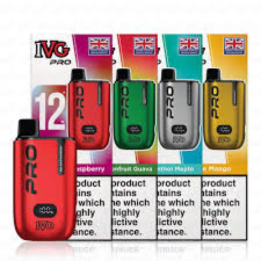 IVG Pro 12 Pods: A Flavourful Revolution in Convenient Vaping